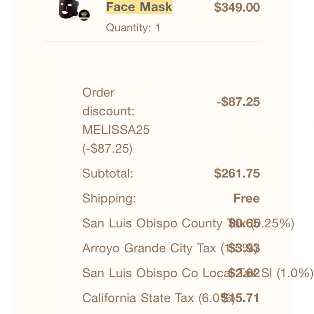 Bon Charge Red Light Face Mask - Picture 3 of 3